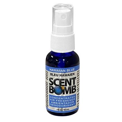 Scent Bomb Spray Bottle Air Freshener - Hawaiian Blue CASE PACK 10
