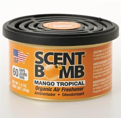 Scent Bomb Organic Can Air Freshener - Mango Tropical