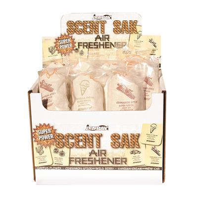 Jenray Large Scent Sak Air Freshener Display - 24 Piece Assortment