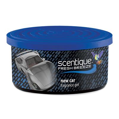 Scentique Natural Gel Can Air Freshener -New Car CASE PACK 12