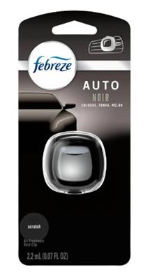 Febreze Car Vent Air Freshener - Noir CASE PACK 4