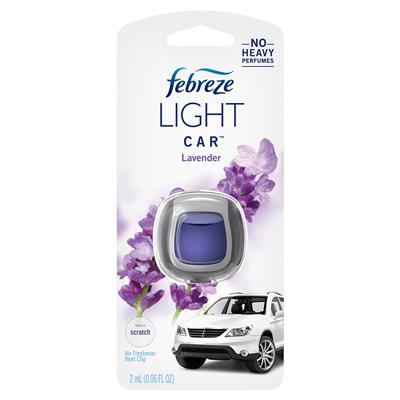 Febreze Car Vent Air Freshener - Light Car Lavender CASE PACK 4
