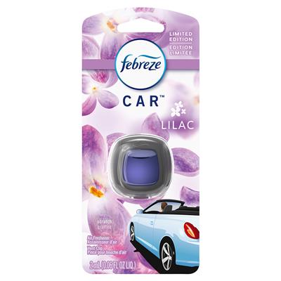 Febreze Car Vent Air Freshener - Lilac CASE PACK 4