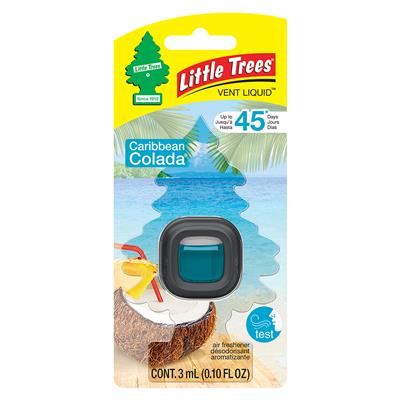 Little Trees Liquid Vent Clip - Caribbean Colada CASE PACK 6