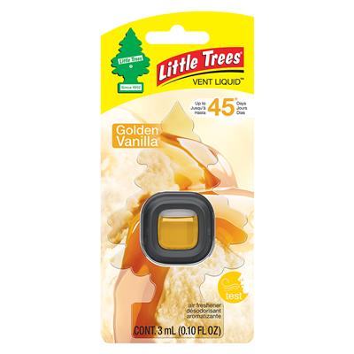 Little Trees Liquid Vent Clip - Golden Vanilla CASE PACK 6