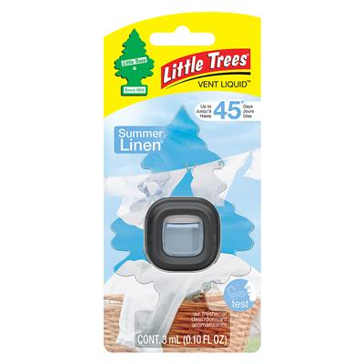 Little Trees Liquid Vent Clip - Summer Linen CASE PACK 6