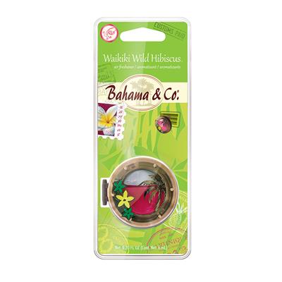 Bahama Vent Diffuser Air Freshener - Waikiki Wild Hibiscus CASE PACK 4