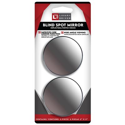 Luxury Driver 2 Inch Blind Spot Mirror 2 Pack CASE PACK 6