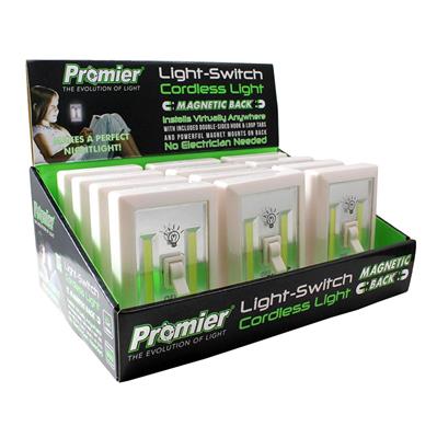 Promier Led Light Switch Display - 12 Piece