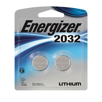 Energizer 2032 Remote Entry Battery 2 Pack CASE PACK 12