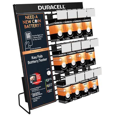 Duracell Remote Entry Battery Display and Tester - 252 Pieces