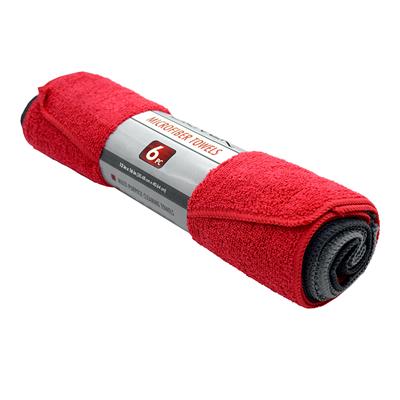 Luxury Driver Micro Fiber Towel 12x16- 6 Pack