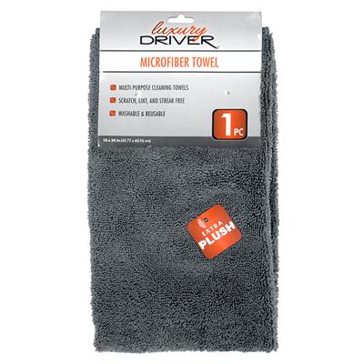 Luxury Driver Micro Fiber Towel 18x24 Large Single CASE PACK 10