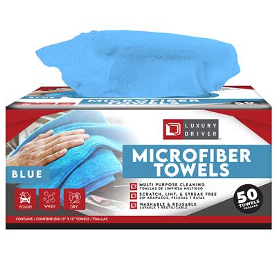 Microfiber Car Wash Towels (50 Pack)