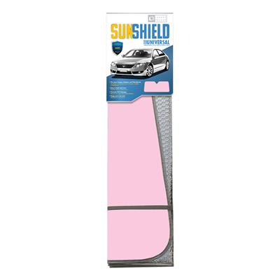 Luxury Driver Classic Pink Matte Universal Car Sun Shield