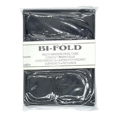 Mens Bi Fold Leather Wallet