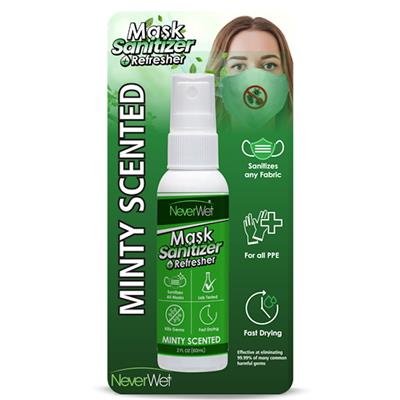 Never Wet Mask Sanitizer Refresher CASE PACK 8