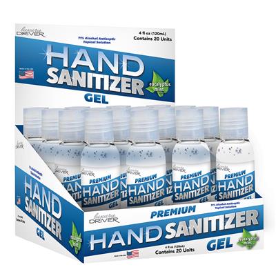 Hand Sanitizer 4 Ounce - 20 Piece Display