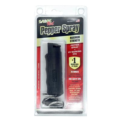 Pepper Spray 10% Black With Quick Release Key Ring