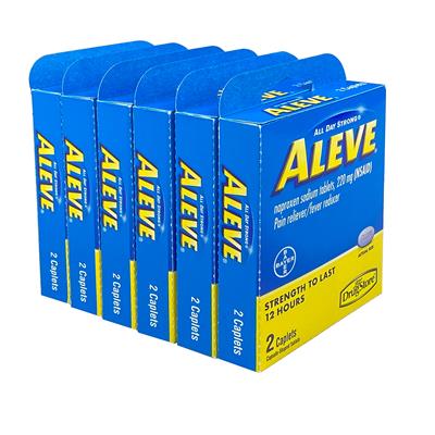 Aleve Tray Display (2 Count) - 6 Piece