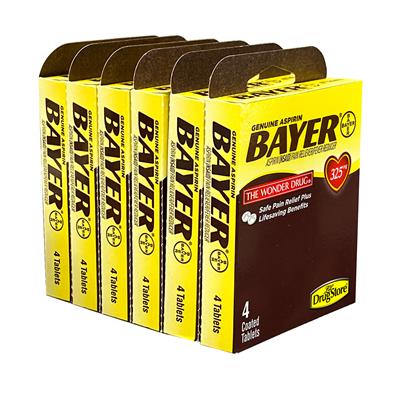 Gen Bayer Display (4 Count) - 6 Piece