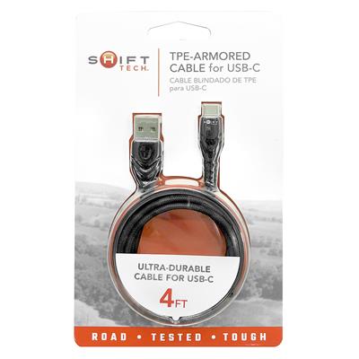 Shift Tech Type C King Kong Cable Gray/Black 4ft