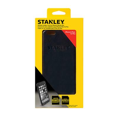 Stanley Black Leather Case - iPhone 6/6S Plus