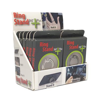 Ring Stand 360 Plus Display- 12 Piece