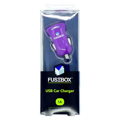 Fusebox Car Charger- 1 Port- 1 Amp