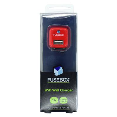Fashion Fusebox Wall Charger- 1 Port- 1 Amp