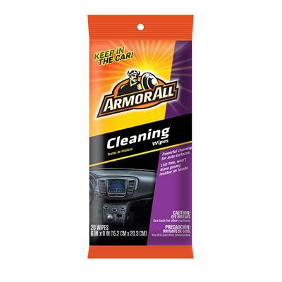 Armor All Cleaning Wipes 20 Count CASE PACK 6
