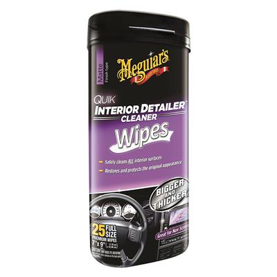 Meguiars Quik Interior Detailer Wipes CASE PACK 6