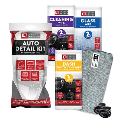 Luxury Driver Detail Vending Kit (Car Wash Retail) CASE PACK 100