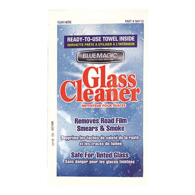 Blue Magic Glass Cleaner Towelette CASE PACK 24