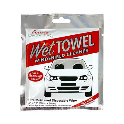 Luxury Driver Wet Towel CASE PACK 6