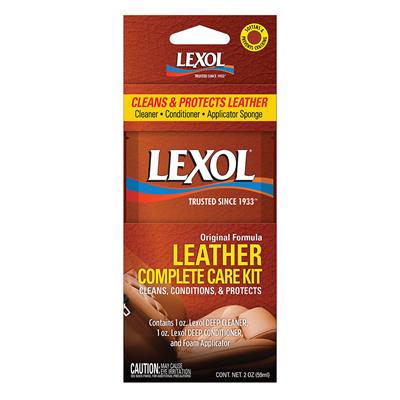 Lexol Complete Leather Care Kit Travel Size CASE PACK 6