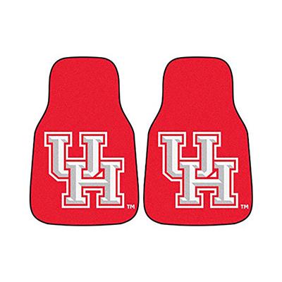 2 Piece Carpet Car Mat - University of Houston