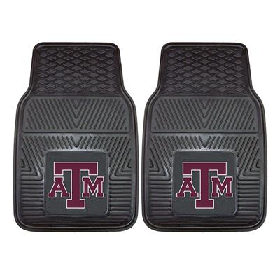 2 Piece All Weather Car Mat - Texas A & M