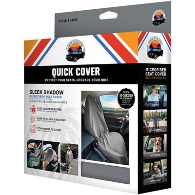 Coastal Car Collective Microfiber Seat Cover - Grey