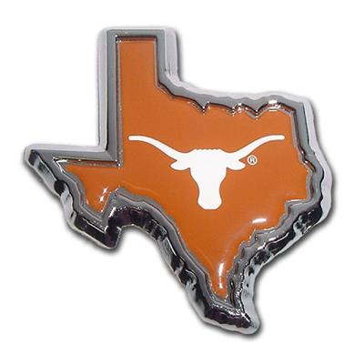 Chrome Auto Emblem - University of Texas