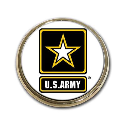 Chrome Auto Emblem - U.S. Army