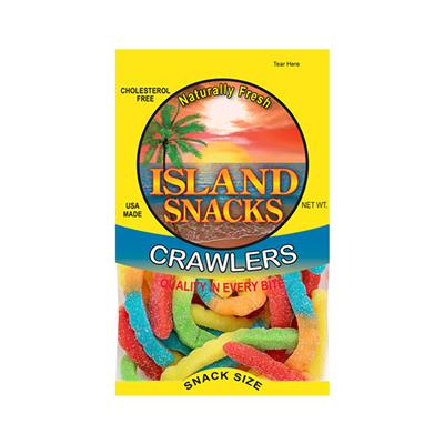 Sour Gummy Glo Worm Crawlers CASE PACK 6