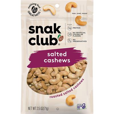 Snak Club Salted Cashews
