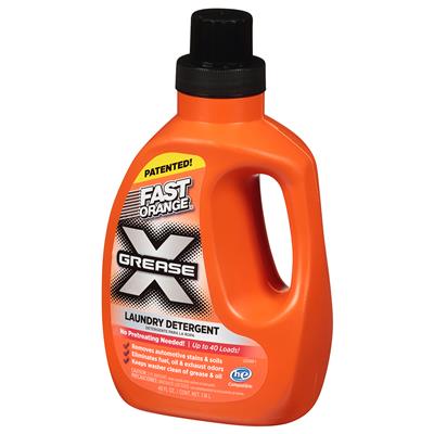 Fast Orange Grease X Microfiber/Mechanic's Laundry Detergent 40 oz