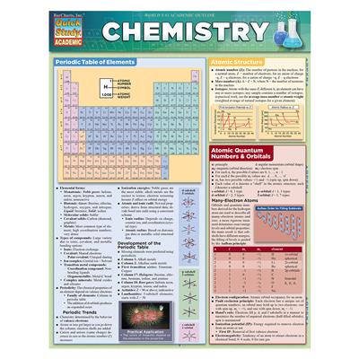 Quick Study-Chemistry - 5 Pack