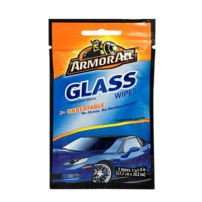 Armor All Glass Wipes, 2 Pack - 100 Case