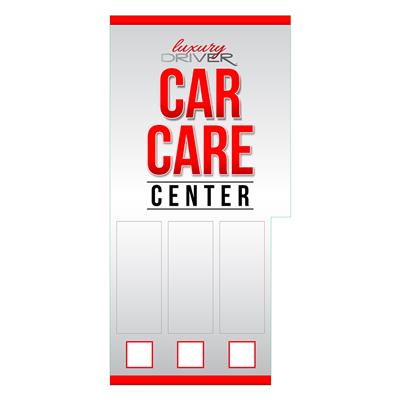 Luxury Driver 3 Column Decal