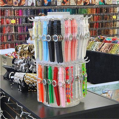 Clear Keychain Display - 4 Sided