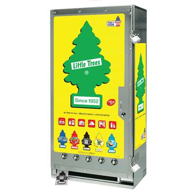 LITTLE TREES 5 column Mechanical single-coin –UVM-90000 Vender