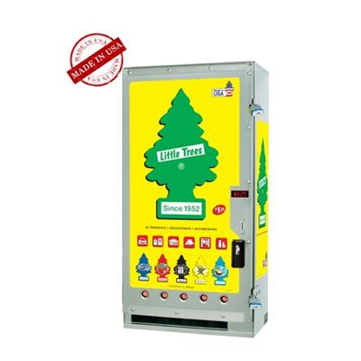 Model 599MAX - 5 Columns Digital Little Tree Vender with Cryptopay Swiper and MA 850 Coin Acceptor